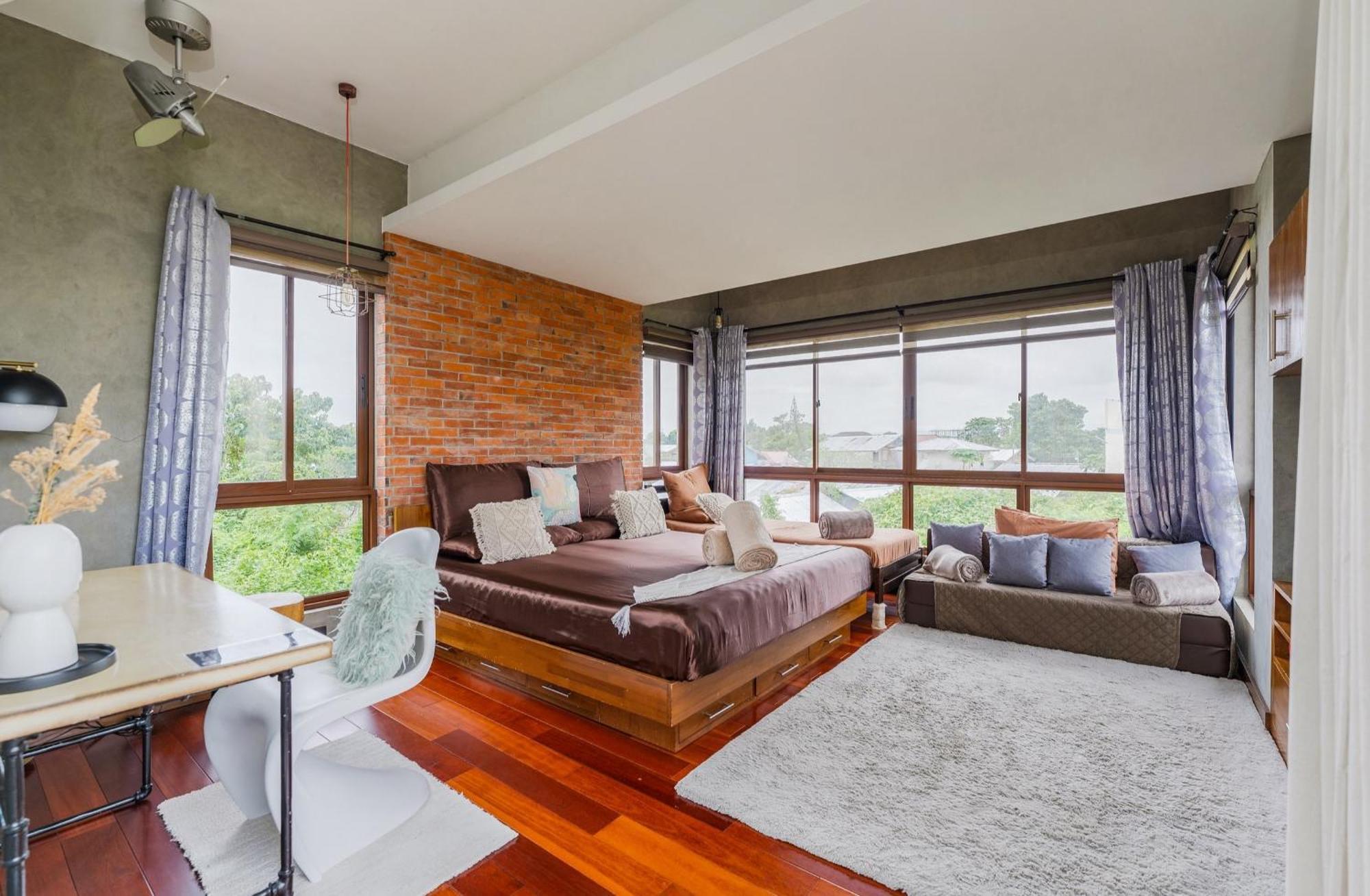 Isla Villa 1 Amazing Waterfall Pool House Near Beach, Bars & Restaurants 막탄 외부 사진